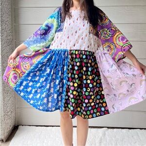 Handmade Peace Hands Cream Women's
Empowerment Feminist Bandana Dress
SKU 05044